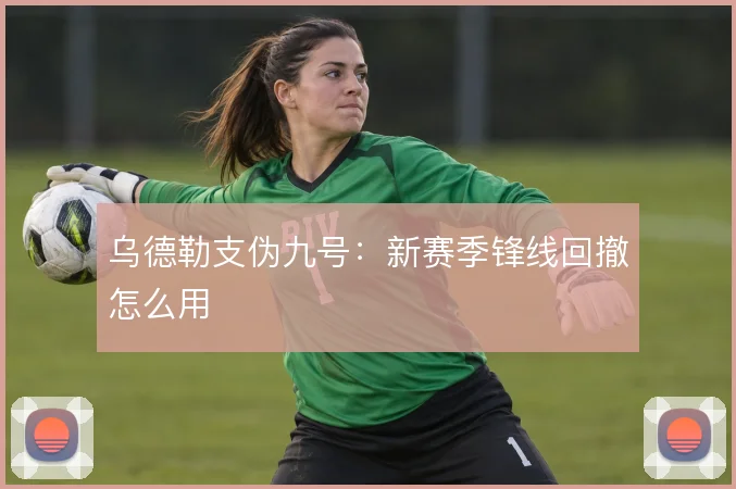 乌德勒支伪九号：新赛季锋线回撤怎么用
